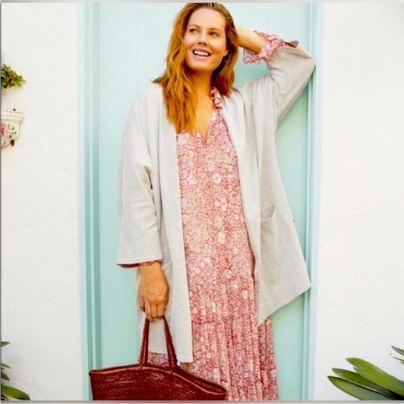 Anthropologie DONNI Sandwash Cardigan NWT - Picture 1 of 10